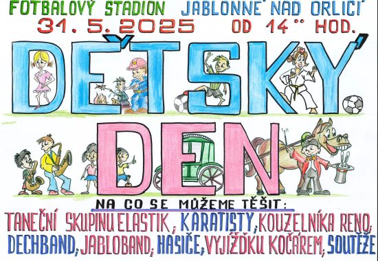 Plakát Dětský den 20251